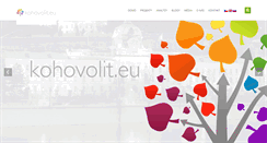 Desktop Screenshot of kohovolit.eu