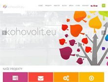 Tablet Screenshot of kohovolit.eu